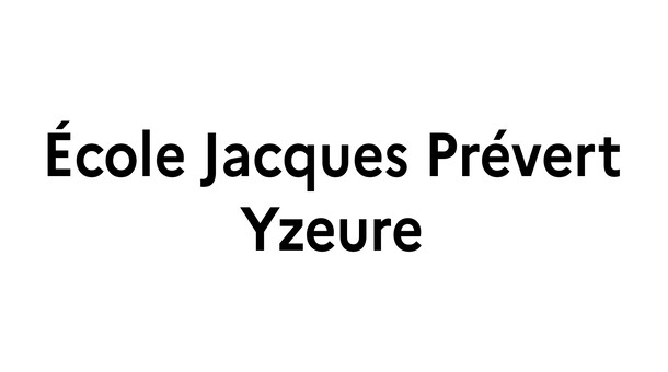 école Jacques Prévert Yzeure